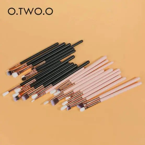 OTWOO 12 Pics Eye Brushers Set - O.TWO.O Beauty