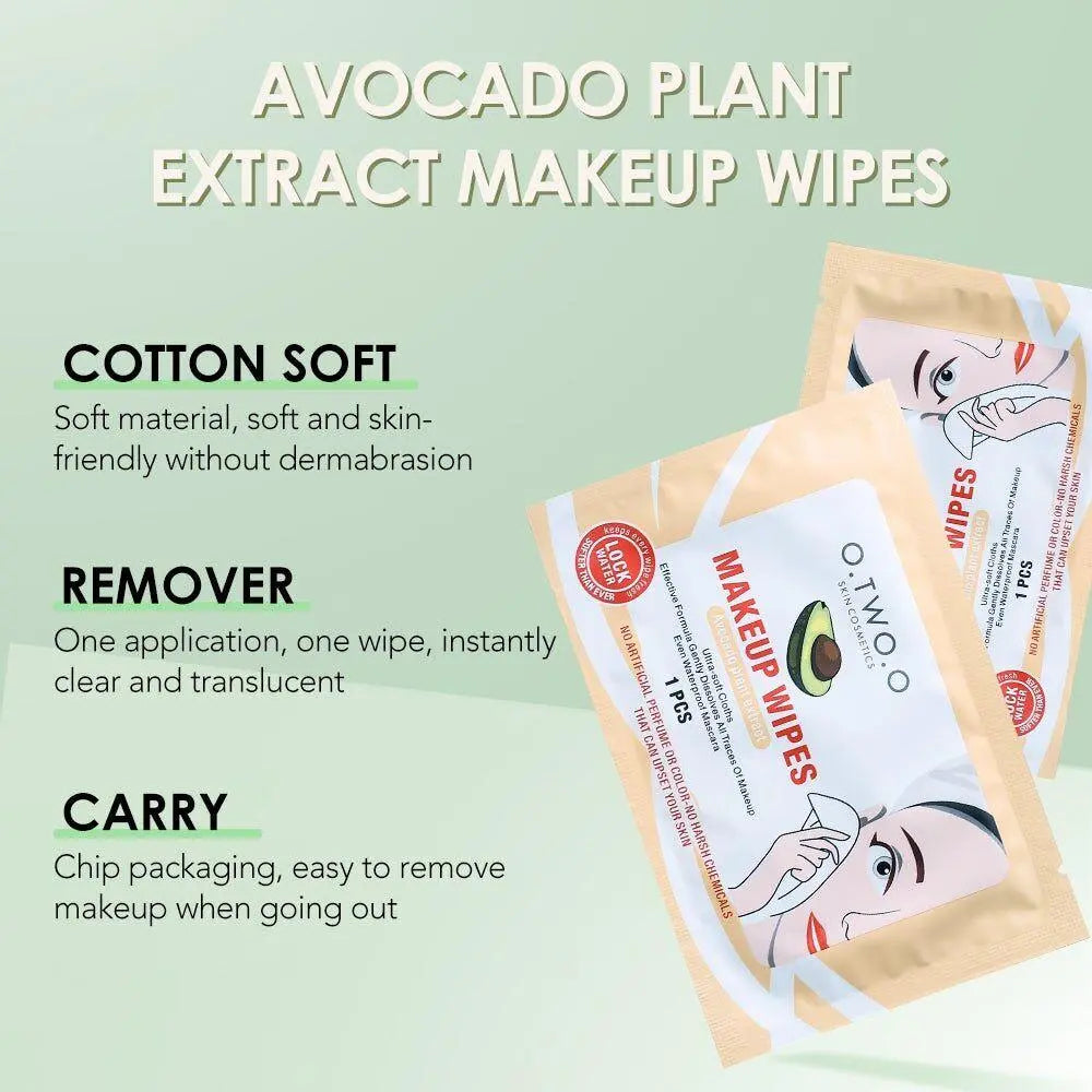 O.TWO.O Makeup Wipes - Otwoocosmetics