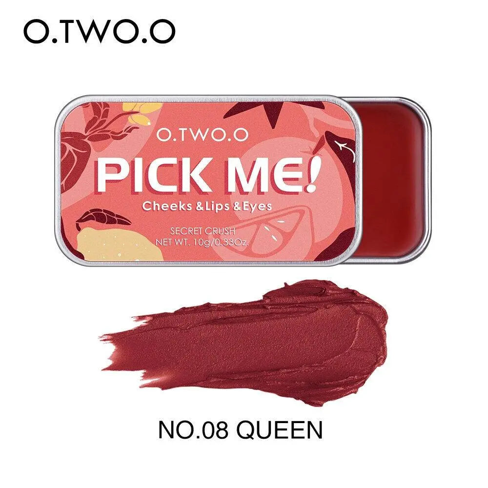 O.TWO.O Pick Me Cheeks & Lips & Eyes - Otwoocosmetics