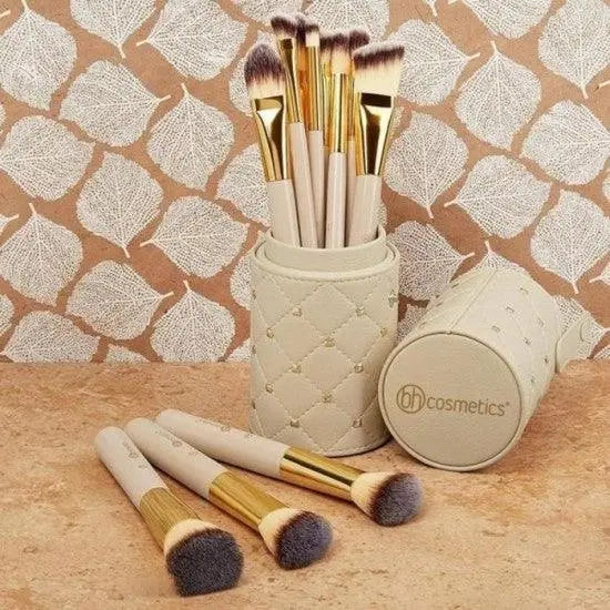 12 piece BH Brushes set (skin) - Otwoocosmetics