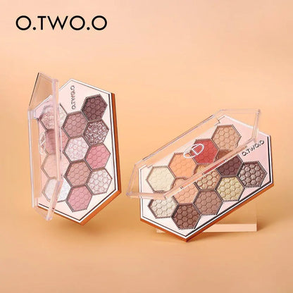 O.TWO.O Honeycomb Diamond Eye Shadow Palette - Otwoocosmetics