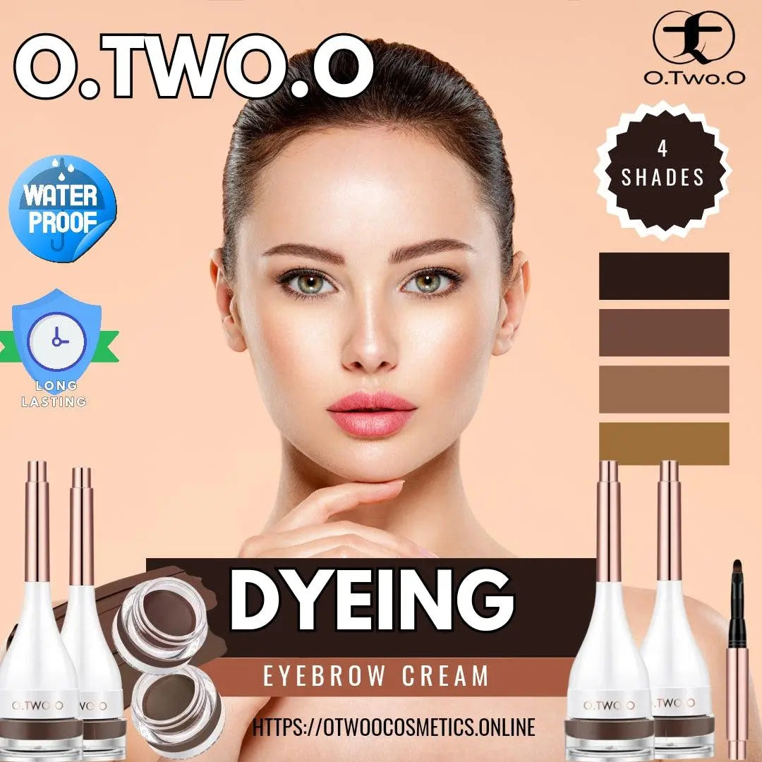 O.TWO.O Dyeing Eyebrow Cream - Otwoocosmetics