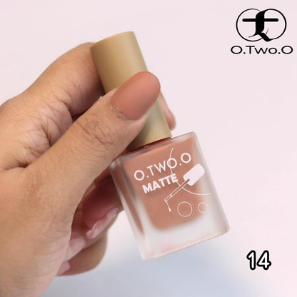 O.TWO.O Matte Nail Polish - Otwoocosmetics