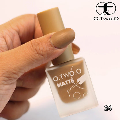 O.TWO.O Matte Nail Polish - Otwoocosmetics