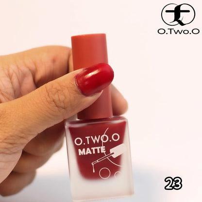 O.TWO.O Matte Nail Polish - Otwoocosmetics