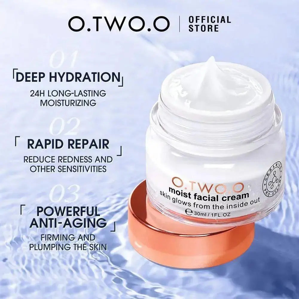 Ultra Moist Gloss Facial Day Night Cream - Otwoocosmetics