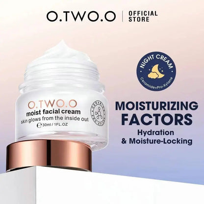 Ultra Moist Gloss Facial Day Night Cream - Otwoocosmetics