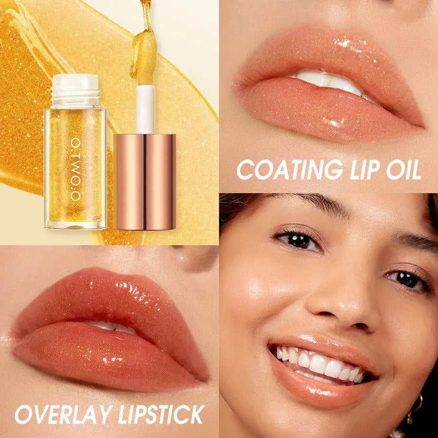 O.TWO.O Lipbalm Moisturizing Lip Oil Lips Care Lightweight Non-stick Lips Makeup - Otwoocosmetics