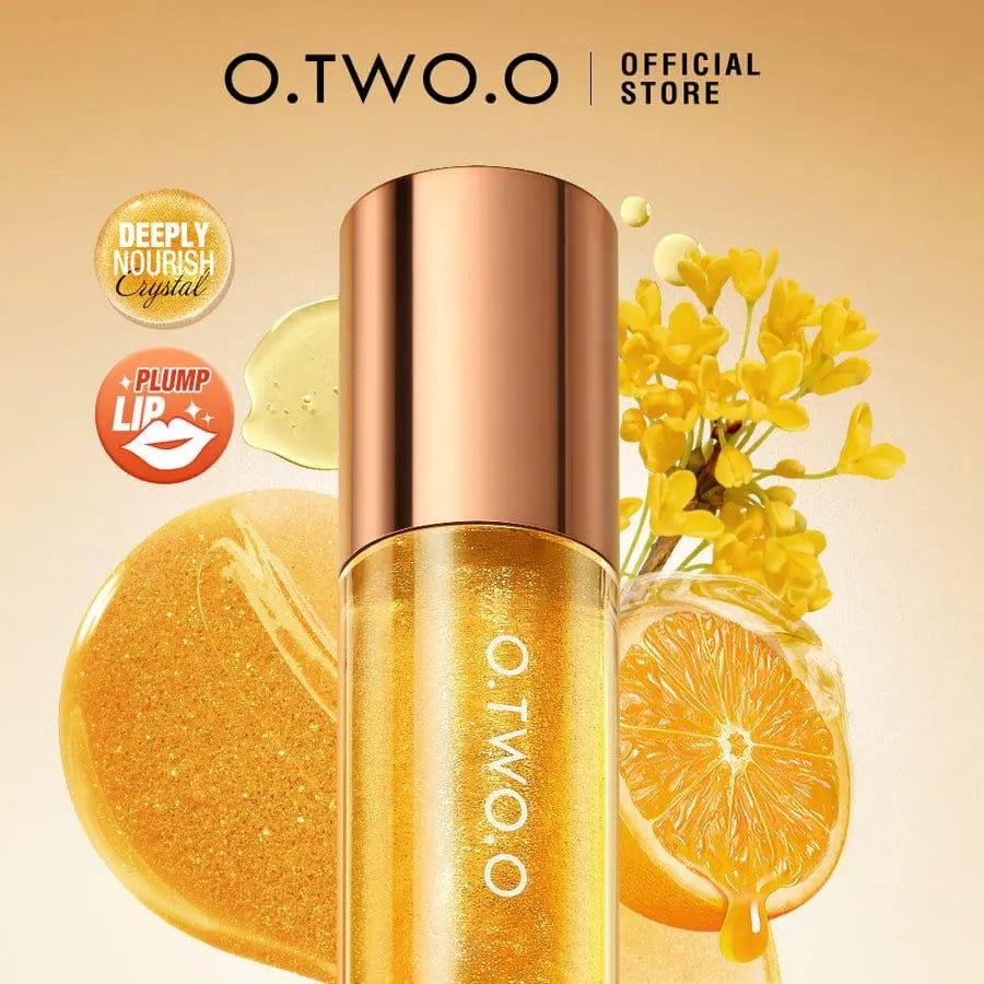 O.TWO.O Lipbalm Moisturizing Lip Oil Lips Care Lightweight Non-stick Lips Makeup - Otwoocosmetics