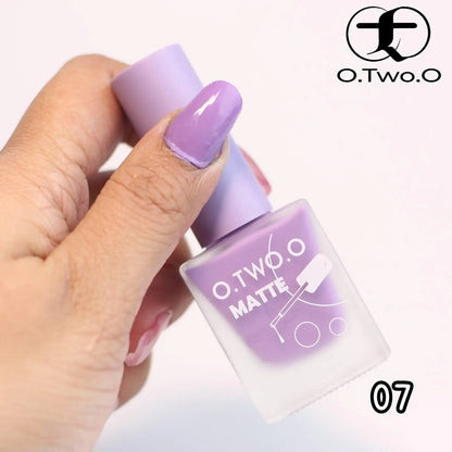 O.TWO.O Matte Nail Polish - Otwoocosmetics